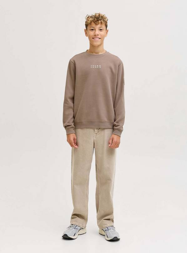 JACK & JONES Point Sweat Badge Crew Neck 8 years